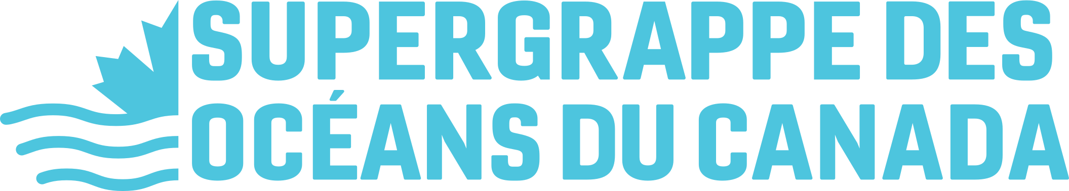 Logo Supergrappe des océans du Canada